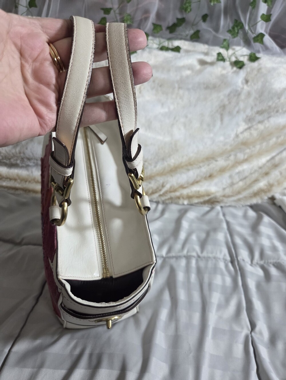Coach Poppy "For Peace" Tote Bag - Picture 7 of 14